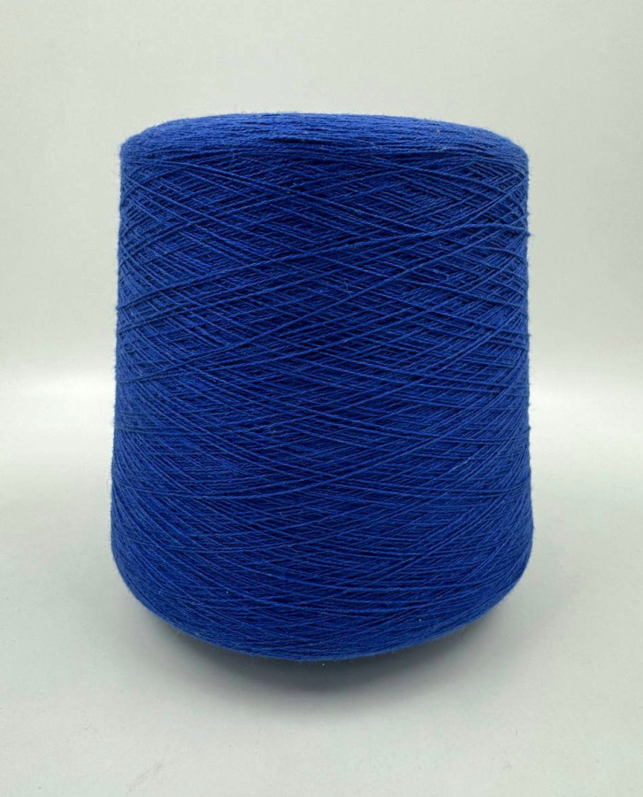 Пряжа  Green Silk, New Mill, кашемир, шелк, цвет королевский синий, 50% кашемир, 50% шелк, цвет королевский синий, New Mill — фото пряжи Cozy Wool